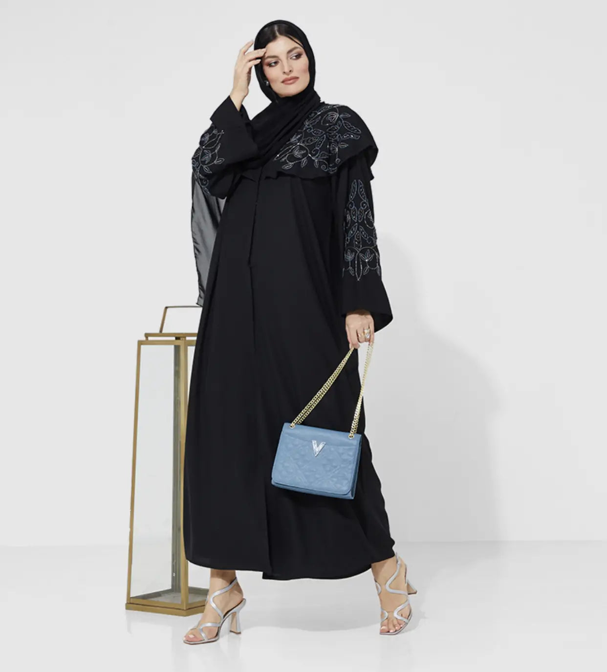 Double Neck-S- Abaya