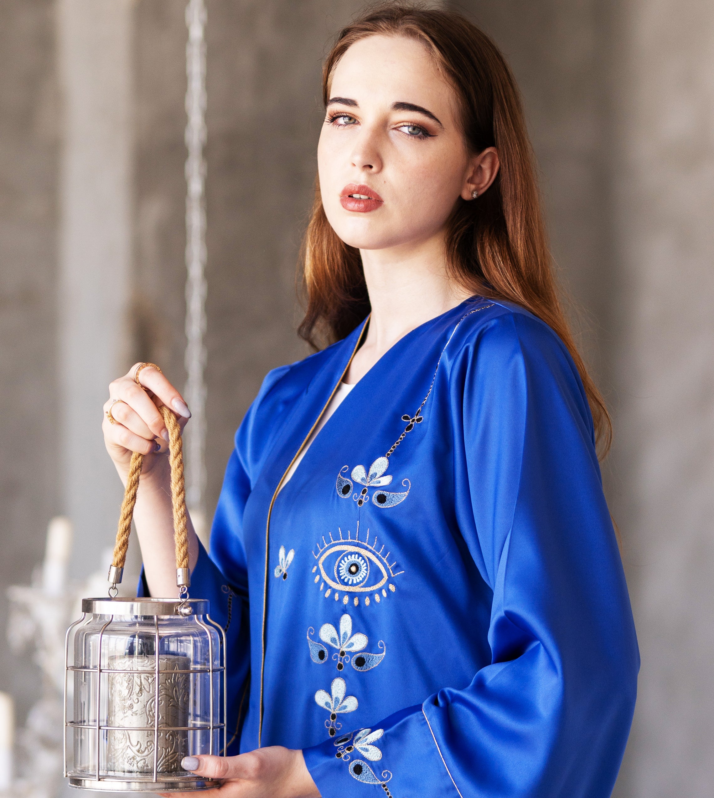 Stylish Rosette Abaya Women