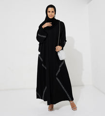 Black FCS Silver Abaya (Flash)