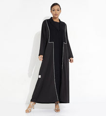 عباية جينز سوداء