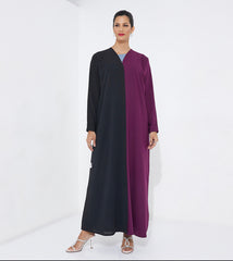 PB-Purple H Abaya (Flash)